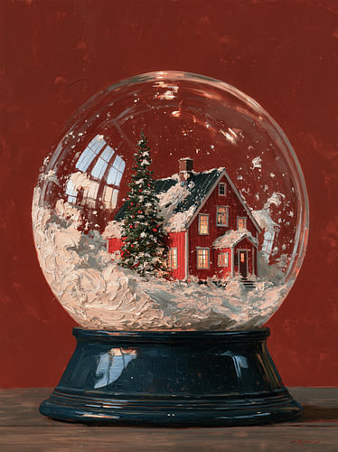 Een Winterdroom Onder Glas