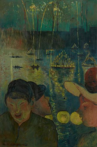 Emile Bernard - Nachtfestival (1888)