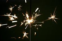 Vuurwerk sterretjes