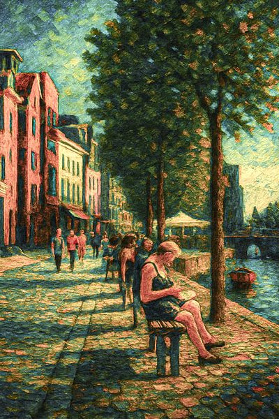Summer on the Hoge der A by Stadspronk