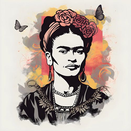 Portret van Frida van Artsy