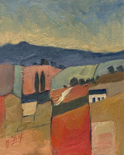 Little house on Saint Peter's Mountain by Nop Briex