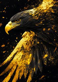 Adler Vogel Kunst von JBJart Justyna Jaszke