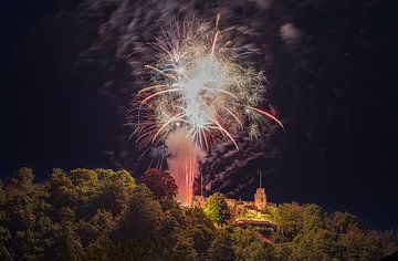 Feuerwerk im rheinland-pfälzischen Landstuhl von Patrick Groß