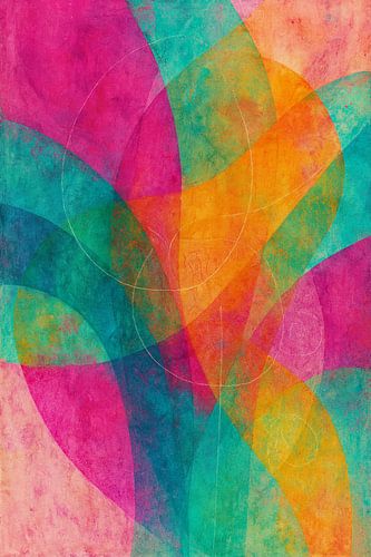 Abstract Radiant Veil