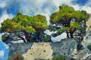 Bomen en rotsen van Jens-Uwe Ernst
