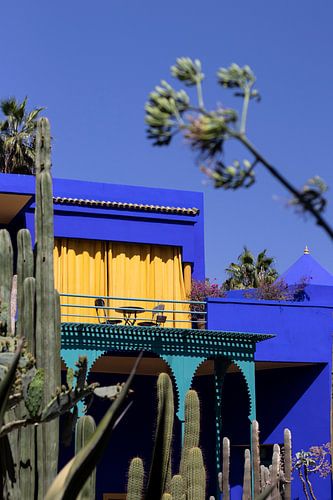 The Blue House | Jardin Majorelle | Marrakech | Morocco | Travel photography print