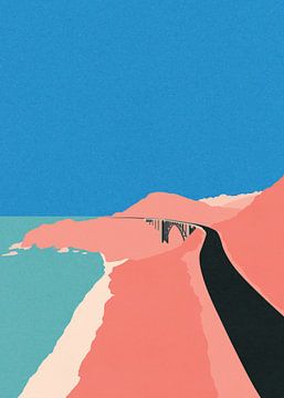 Pacific Coast Highway Big Sur van Rosi Feist