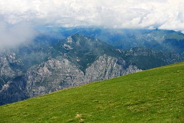 Monte Baldo Italy | Mountains surrounding the lake of Garda | Italians biggest lake by Marcel Mooij