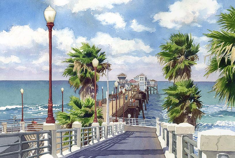 Jetée d'Oceanside par erikaktus gurun