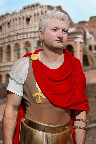 Photo majestueuse de l'empereur Titus - L'héritage intemporel de la Rome antique