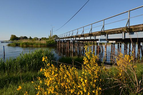Brücke über den Wreecher See - Einmündung Rügischer Bodden,