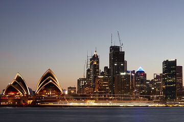 Sydney by night by Marianne Kiefer PHOTOGRAPHY