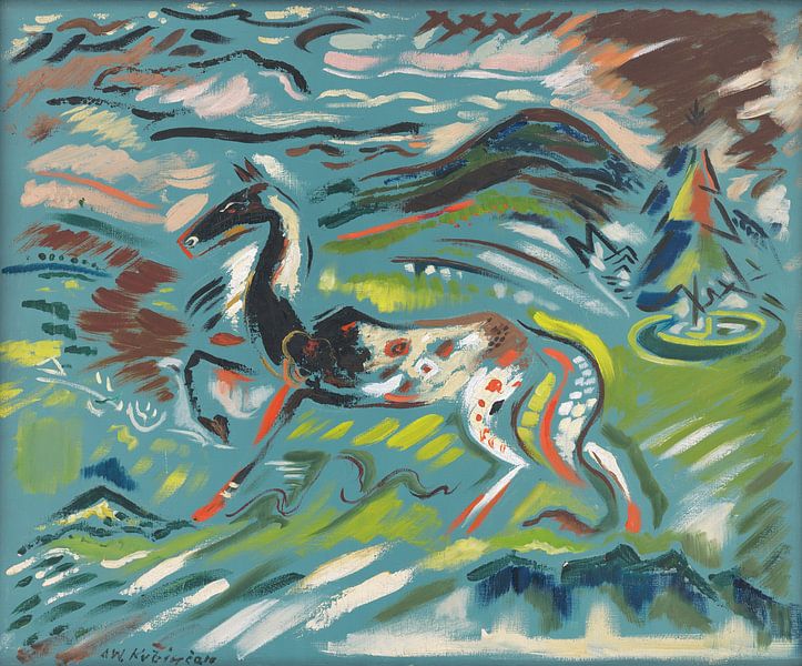 Horse, Arnold Peter Weisz-Kubínčan by Masterful Masters