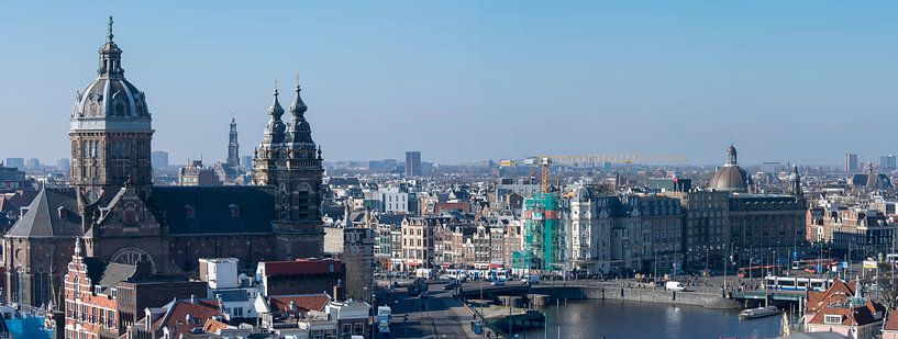 Skyline  Amsterdam  von Peter Bartelings