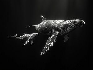 Baleine avec petit_3