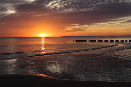 Zonsopgang aan de Oostzee
