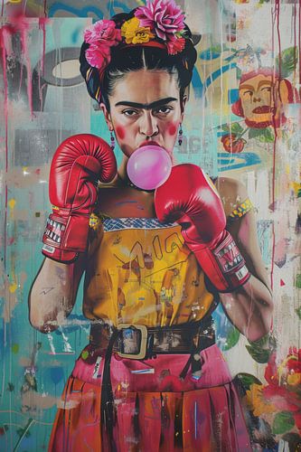 Combative beauty with style by Poster Art Shop