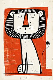 Löwe | Dschungelmonarch von Moderne Kollektion