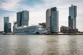 Skyline van Rotterdam van vdlvisuals.com