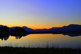 Sunrise in the Alps by Herman van Alfen