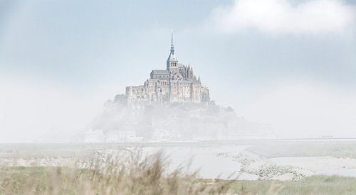 De Mont Saint-Michel Frankrijk kleur