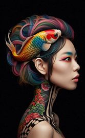 The Koi Girl by J.O. Han