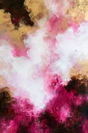 Licht en Bloesem - Abstractie in wolkvorm van Bianca ter Riet