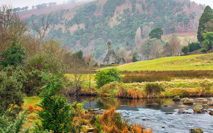 Old house by river by Sebastian Rollé - travel, nature & landscape photography