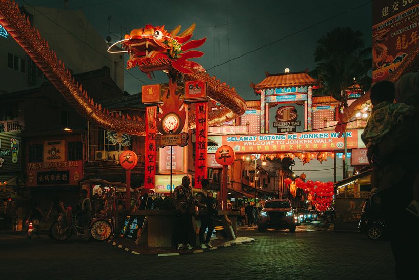 Glowing streets: Chinese New Year on Jonker Street by NZME Photography