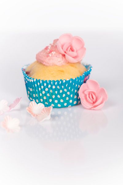 Muffin mit Blumen von Thomas Heitz