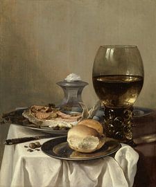 Nature morte avec une salière, Pieter Claesz
