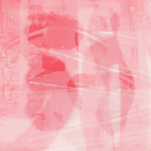 Art abstrait minimaliste aux couleurs pastel