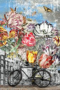 Bike in Amsterdam sur Marja van den Hurk