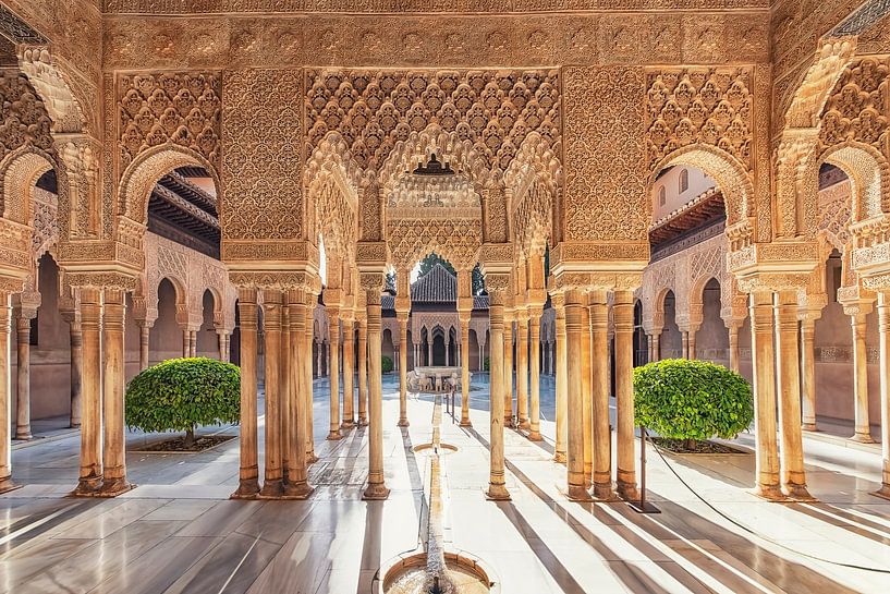 The Alhambra of Granada by Manjik Pictures