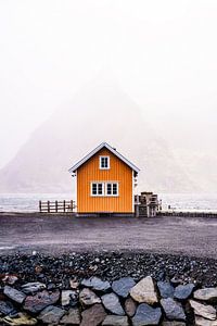 Fischerhütte auf den Lofoten, Norwegen