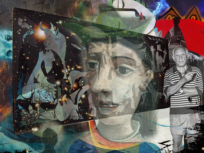 Masters at work, Pablo Picasso by Giovani Zanolino