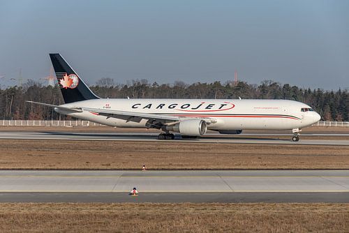 Cargojet Boeing 767 vrachtvliegtuig.