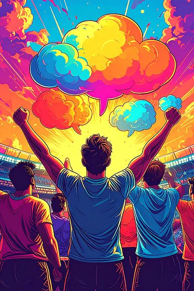 Hands Up for Victory by rendyokt rendy