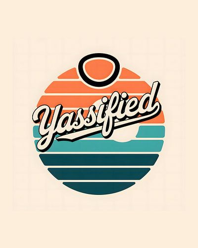 Yassified Retro-Sonnenuntergang