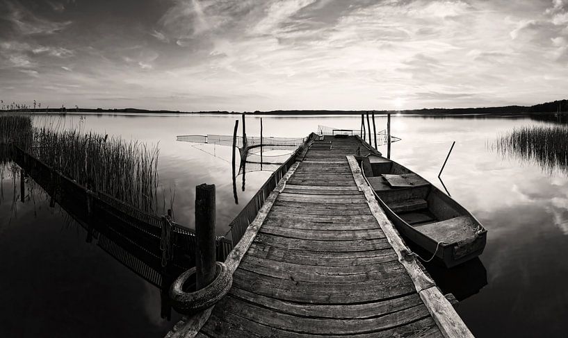 aanlegsteigerboot van Frank Herrmann