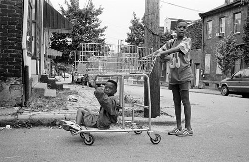 Zwart-wit straatfotografie in Amerika