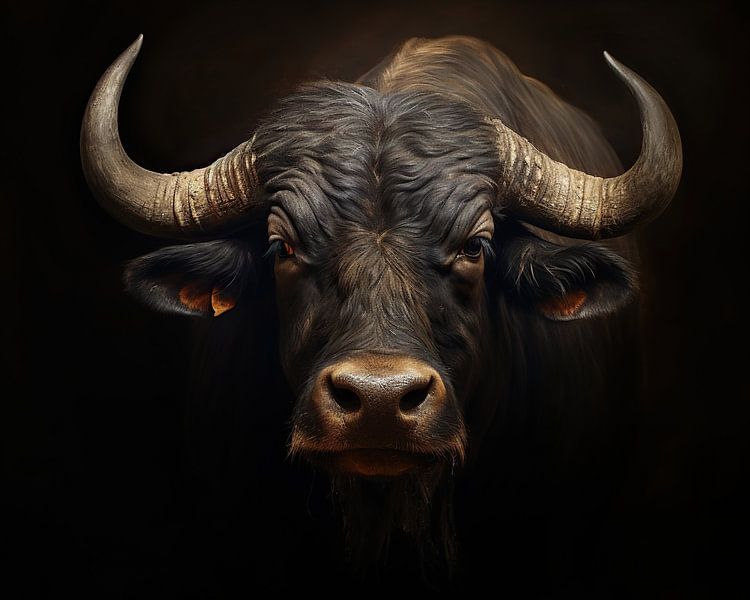 Büffel Malerei von ARTEO Gemälde