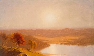 Een uitzicht vanaf de Berkshire Hills, bij Pittsfield, Massachusetts, Sanford Robinson Gifford