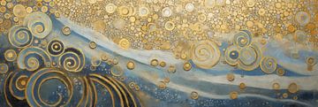 Blauwe Stromingen van Whale & Sons