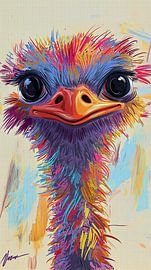 Ostrich by PixelPrestige