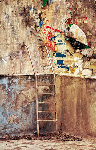 a Collage of Urban Decay by Marja van den Hurk