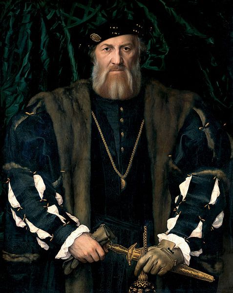Hans Holbein.Charles de Solier von 1000 Schilderijen