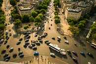 Rotonde Arc de Triomphe, Parijs van Melvin Erné thumbnail