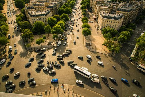 Roundabout Arc de Triomphe, Paris